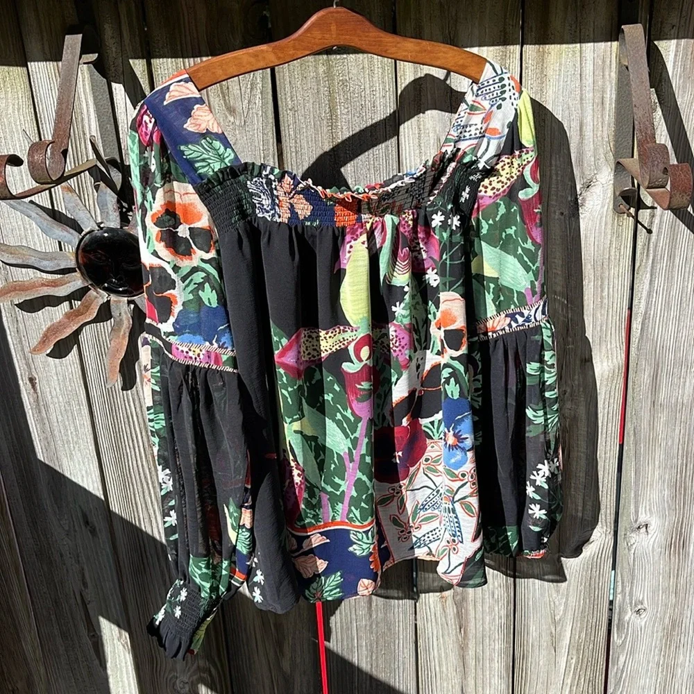 NWT Anthropologie Lil Sire blouse❤️🦄 - Picture 4 of 13